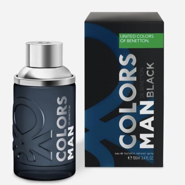 Benetton Black Man Eau De Toilette 100Ml